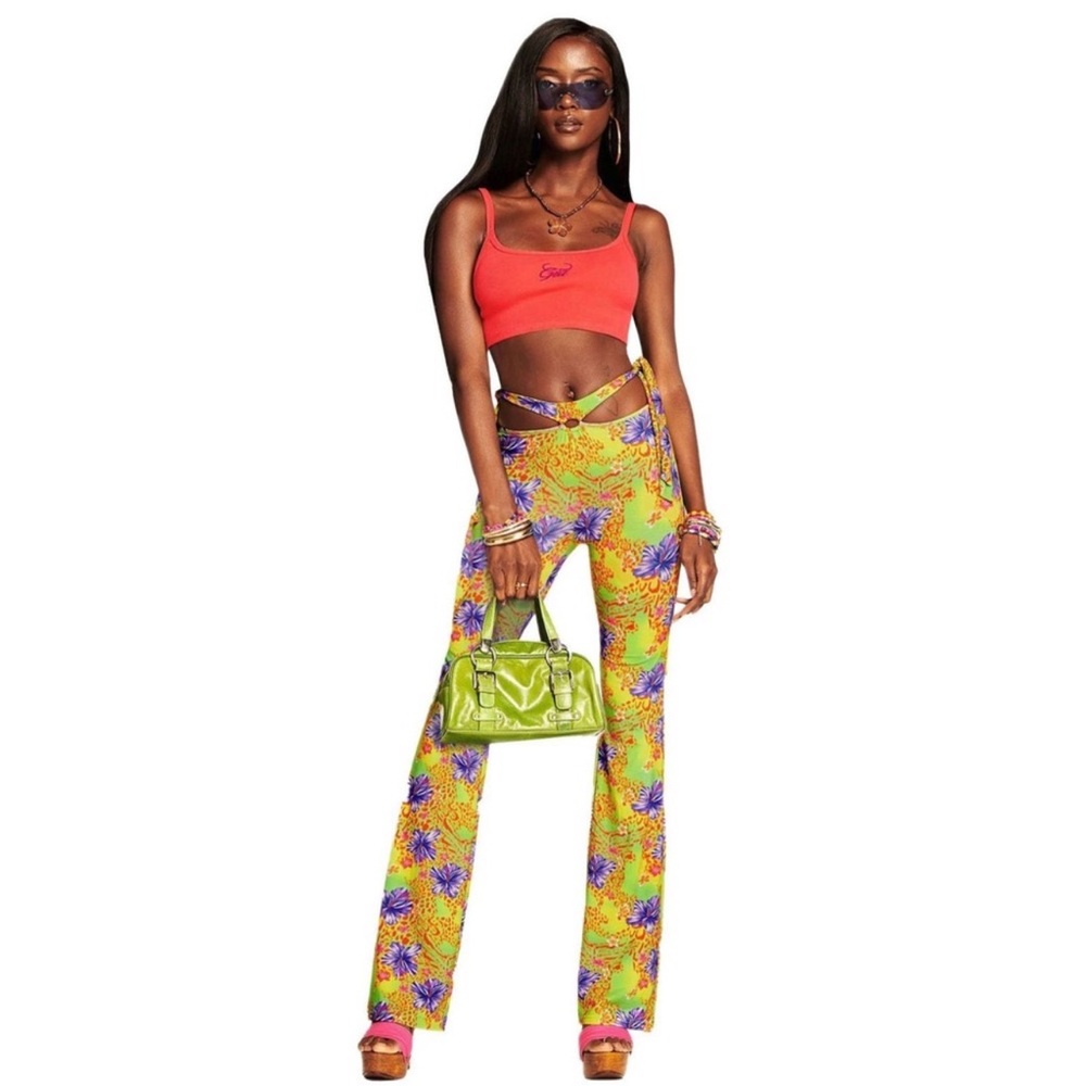 Floral Print Women's Pants